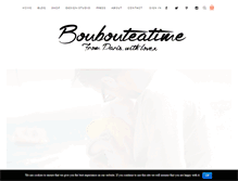 Tablet Screenshot of boubouteatime.com